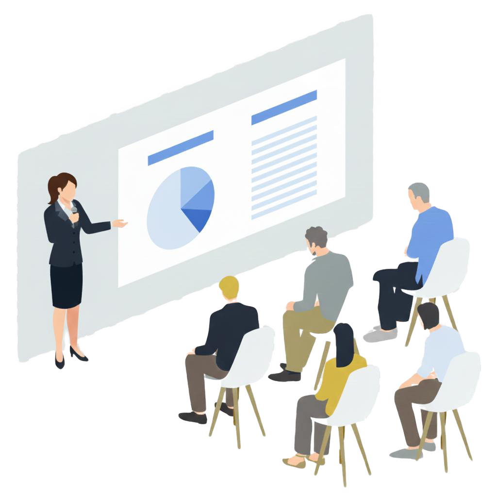 円満サポート社　イラスト